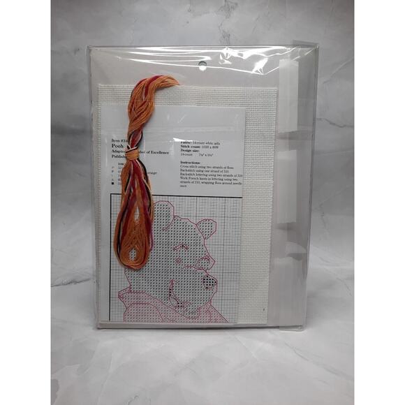Disney Pooh Counted Cross Stitch Kit "P" Is For Pooh 34003 Friendship - Picture 5 of 5